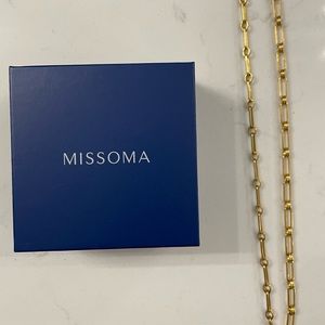 Missoma Paperclip Chain in 18k Gold Plate